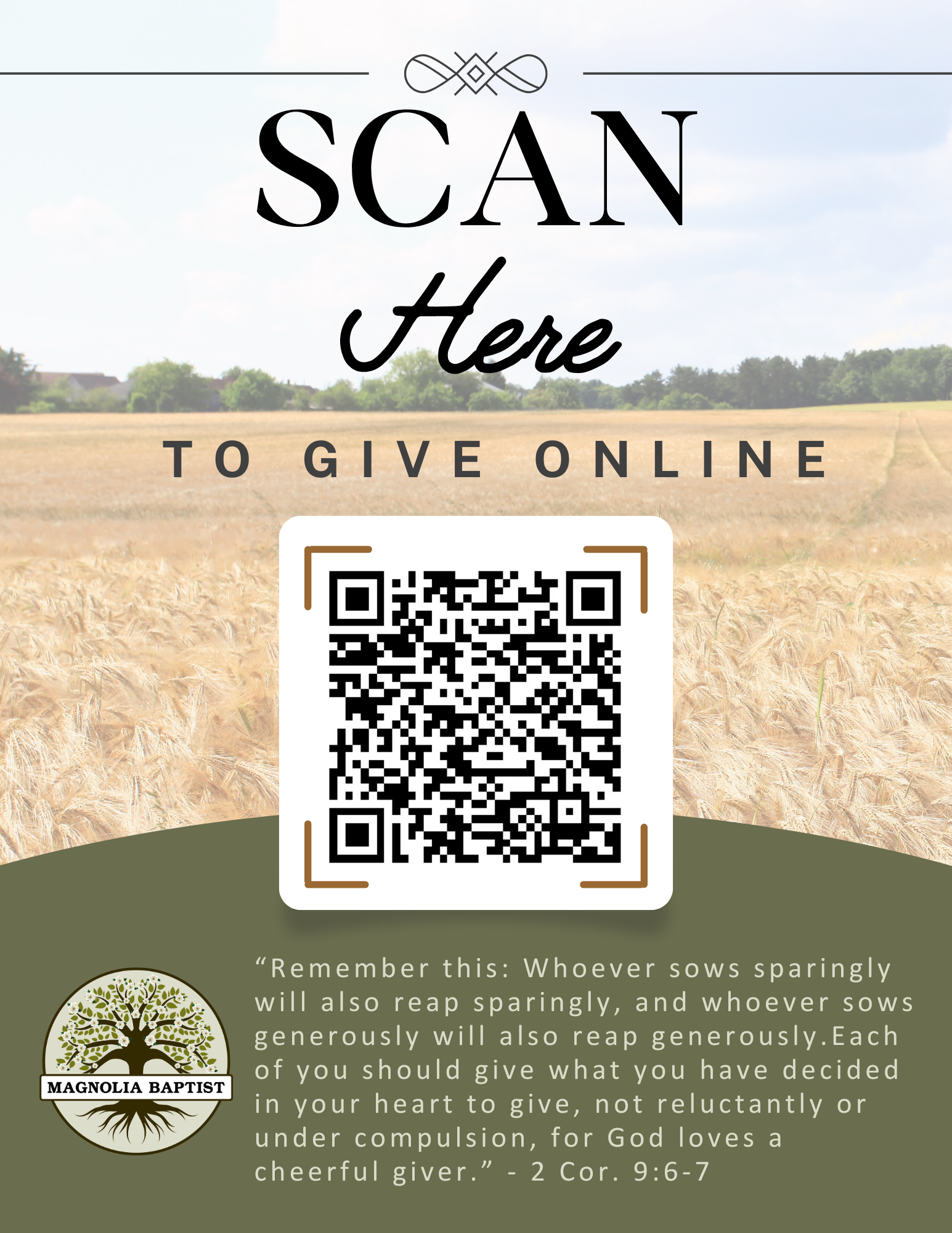 to give online